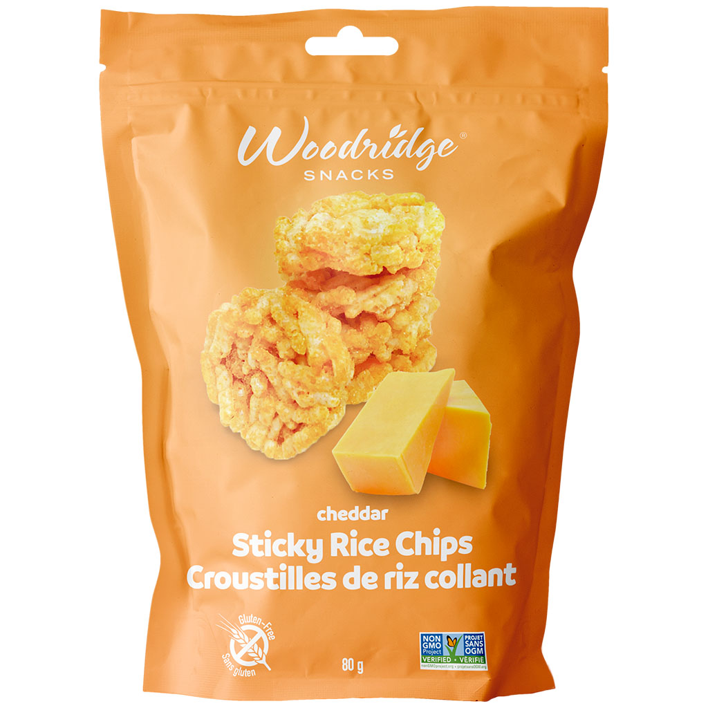 Sticky Rice Chips – Cheddar