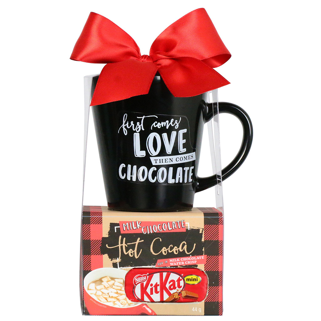 Cocoa Mug with Kit Kat