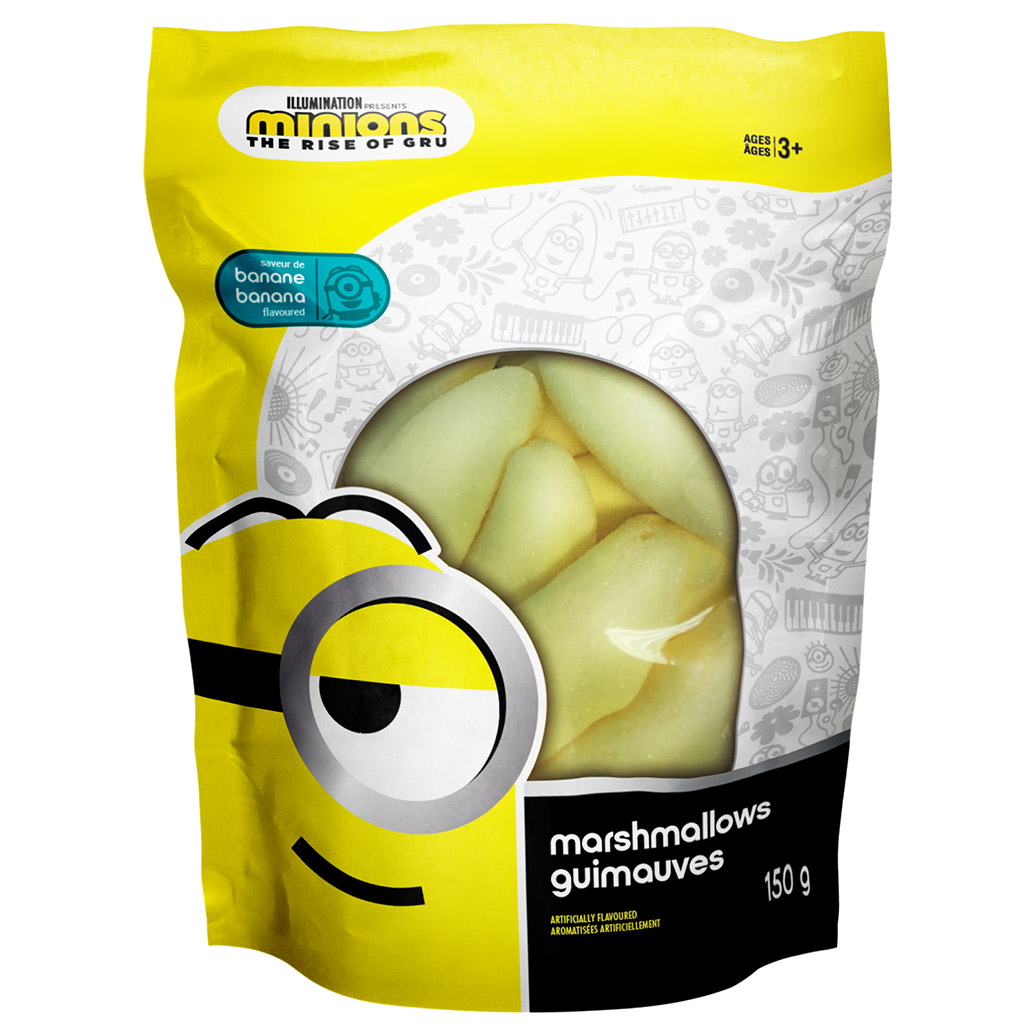 Minions Banana Marshmallows