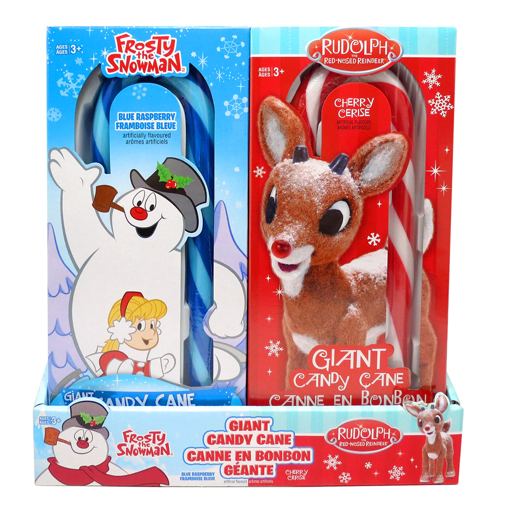 Rudolph/Frosty Jumbo Canes