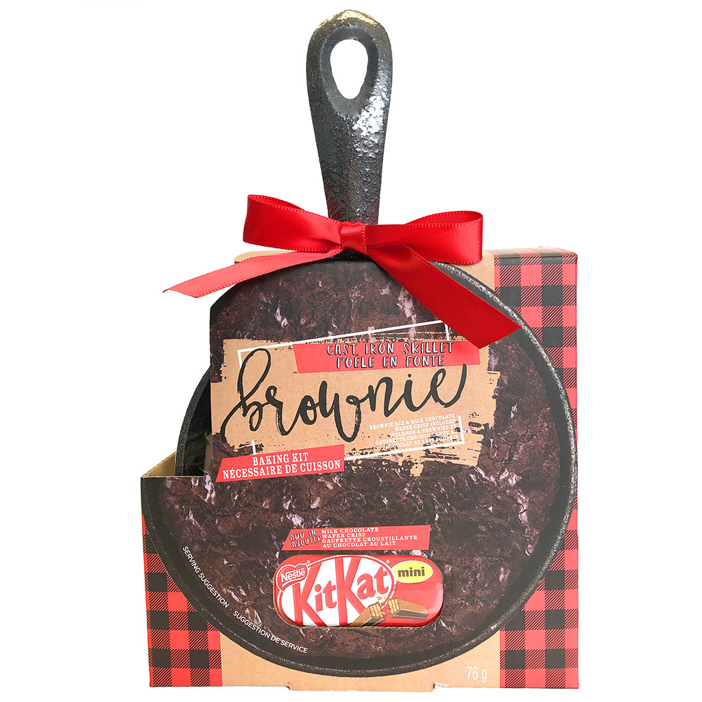Brownie Baking Kit – Cast Iron Skillet with Kit Kat
