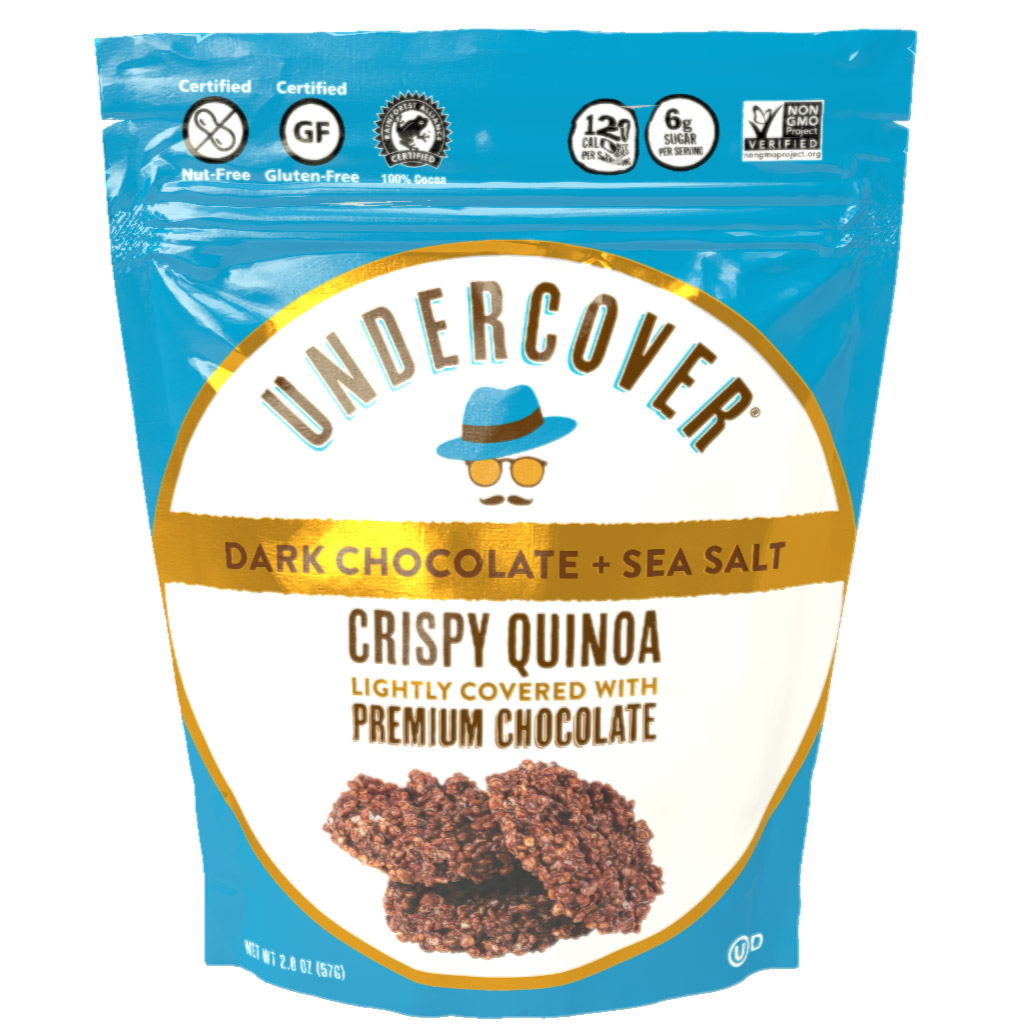 Undercover Quinoa – Dark Chocolate + Sea Salt