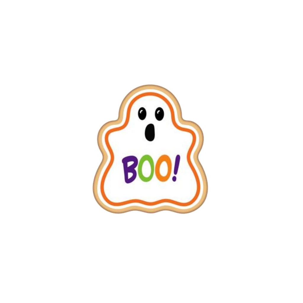 Ghost Decorated Cookie
