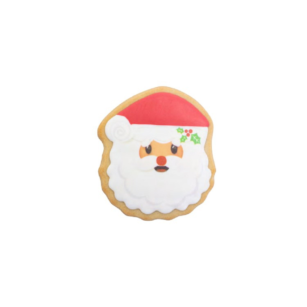 Santa Claus Decorated Cookie