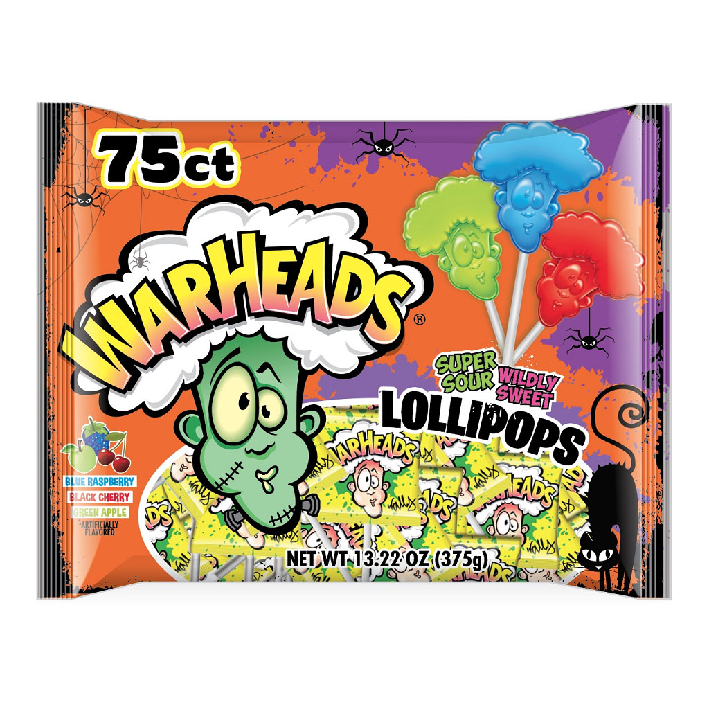 Warheads Lollipops