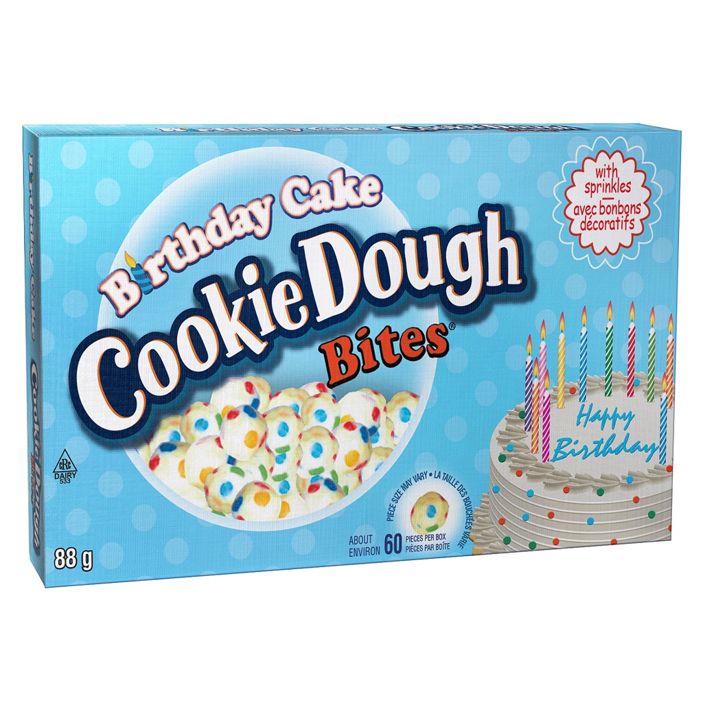 Cookie Dough Bites Birthday Cake