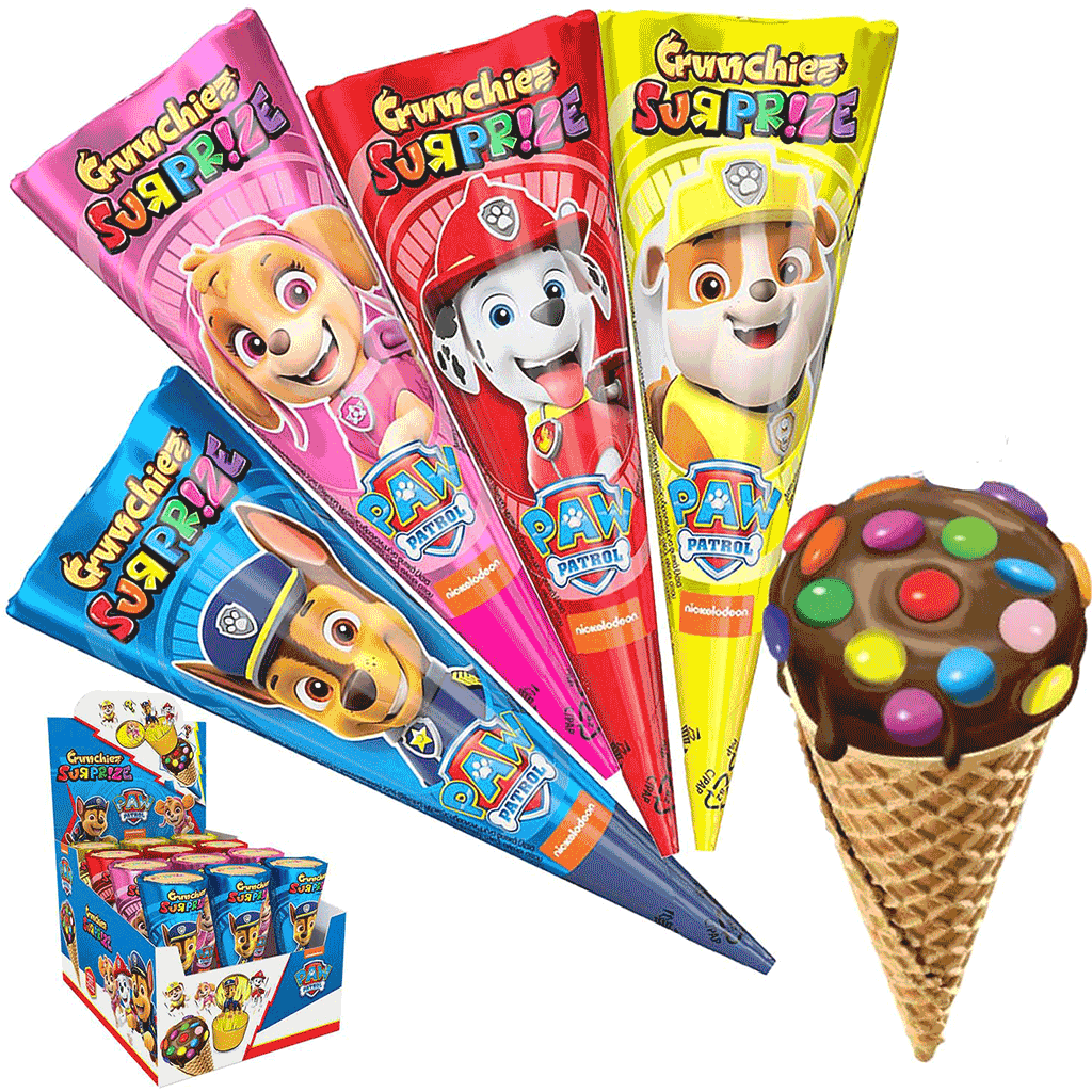 Paw Patrol Crunchiez Surprize Wafer Cone