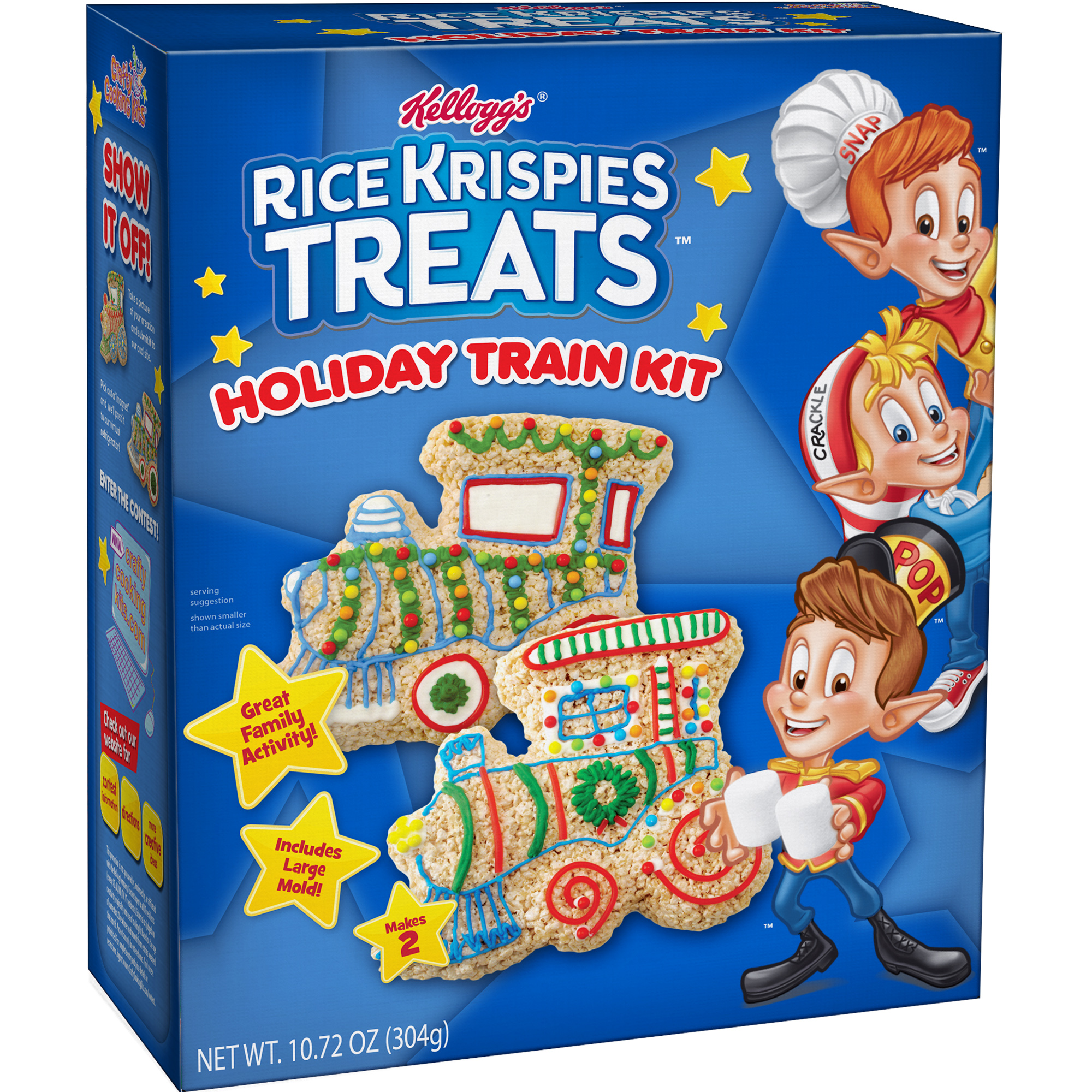 Kellogg's Rice Krispie Treat Holiday Train Kit